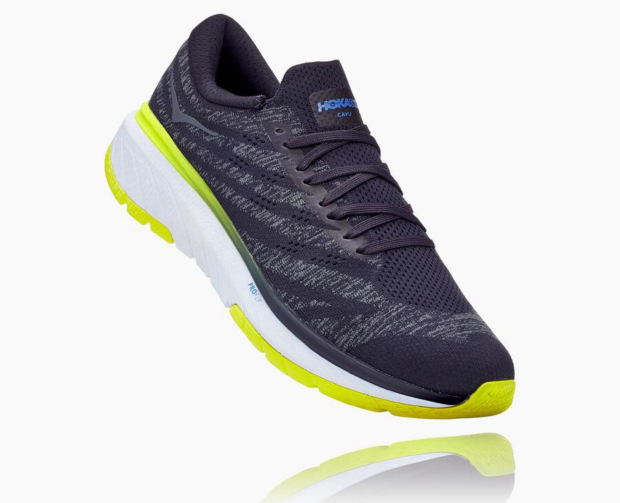 Hoka One One Koşu Ayakkabısı Erkek Lacivert - Cavu 3 - RX4156289